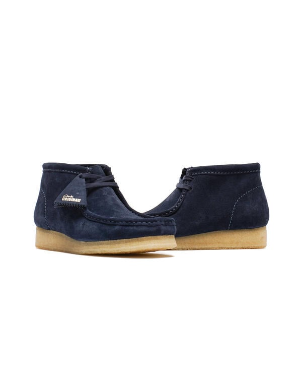 Clarks トールロー ネイビー28 clarks-originals-wallabee-boot
